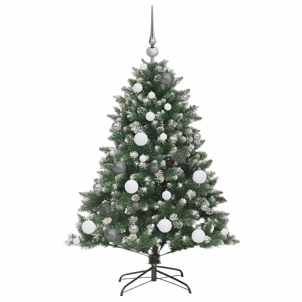 Dirbtinė Kalėdų eglutė Žalia 120 cm PVC, plastikas ir plienas