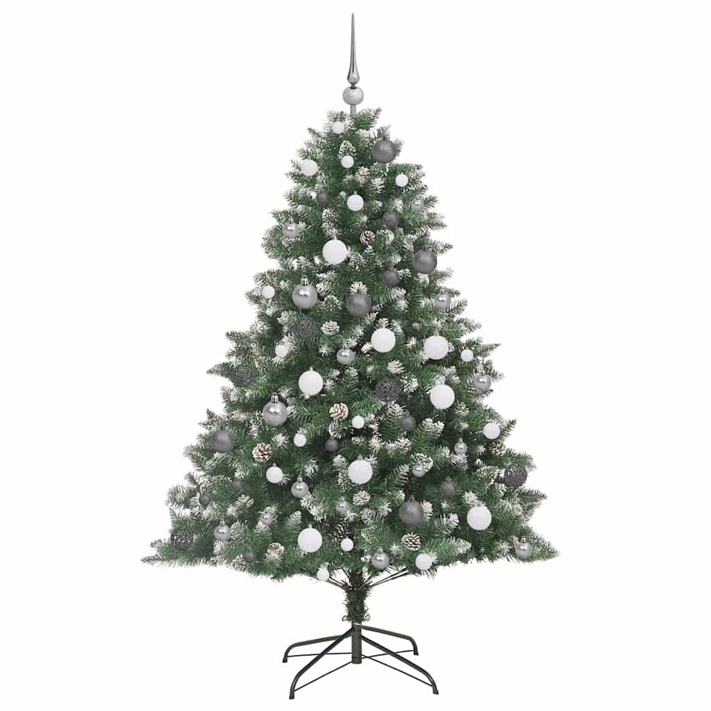 Dirbtinė Kalėdų eglutė Žalia 180 cm PVC, plastikas ir plienas