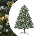 Dirbtinė Kalėdų eglutė Žalia 210 cm PVC, plastikas ir plienas