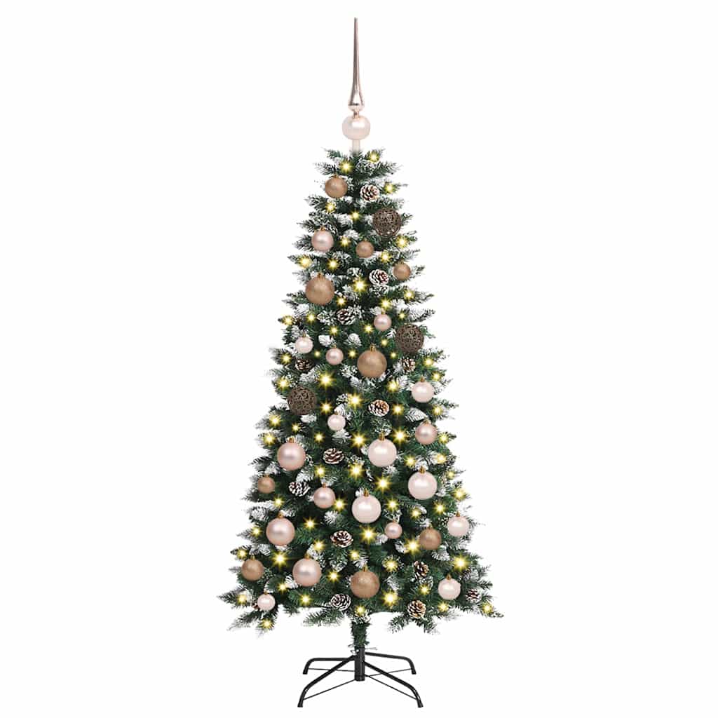Dirbtinė Kalėdų eglutė Žalia 120 cm PVC, plastikas ir plienas