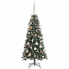 Dirbtinė Kalėdų eglutė Žalia 120 cm PVC, plastikas ir plienas
