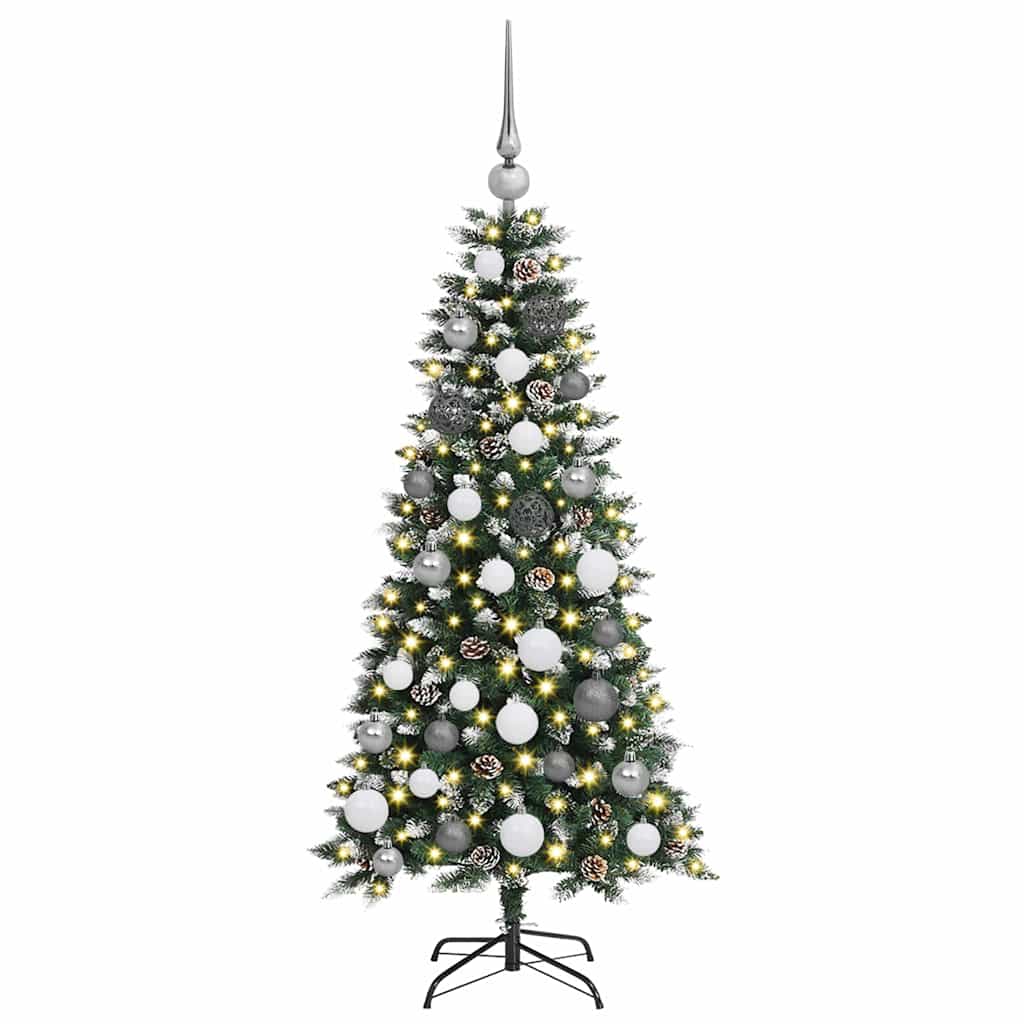 Dirbtinė Kalėdų eglutė Žalia 120 cm PVC, plastikas ir plienas