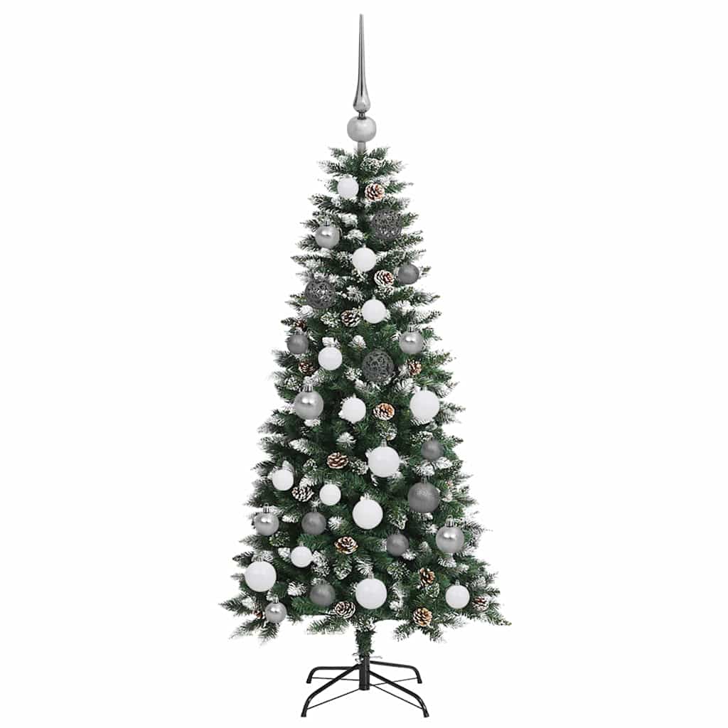 Dirbtinė Kalėdų eglutė Žalia 120 cm PVC, plastikas ir plienas