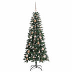 Dirbtinė Kalėdų eglutė Žalia 150 cm PVC, plastikas ir plienas