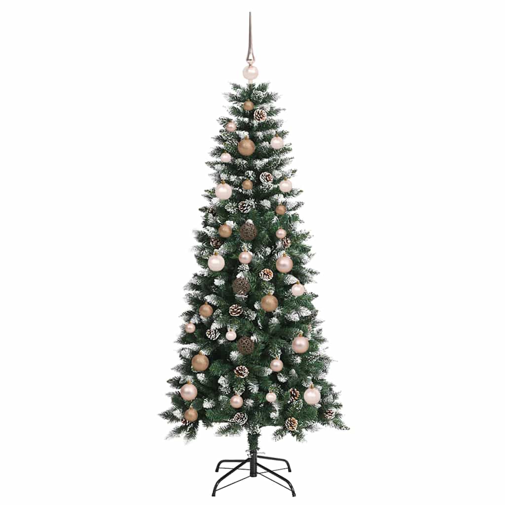 Dirbtinė Kalėdų eglutė Žalia 150 cm PVC, plastikas ir plienas
