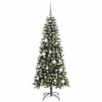 Dirbtinė Kalėdų eglutė Žalia 150 cm PVC, plastikas ir plienas