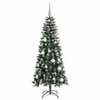Dirbtinė Kalėdų eglutė Žalia 150 cm PVC, plastikas ir plienas