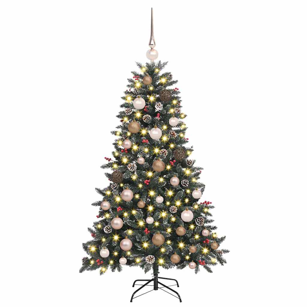 Dirbtinė Kalėdų eglutė Žalia 120 cm PVC, plastikas ir plienas