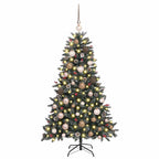 Dirbtinė Kalėdų eglutė Žalia 120 cm PVC, plastikas ir plienas