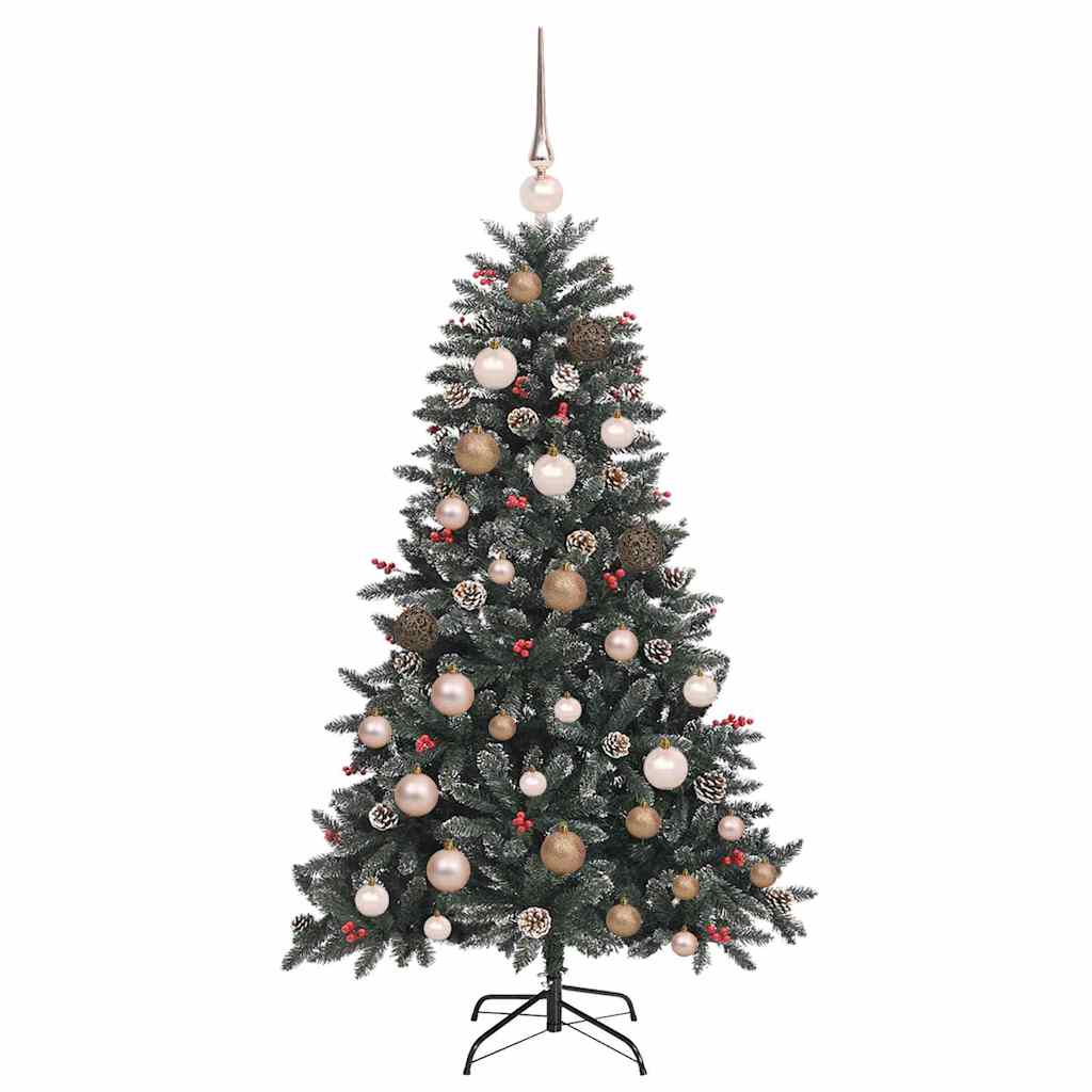 Dirbtinė Kalėdų eglutė Žalia 120 cm PVC, plastikas ir plienas