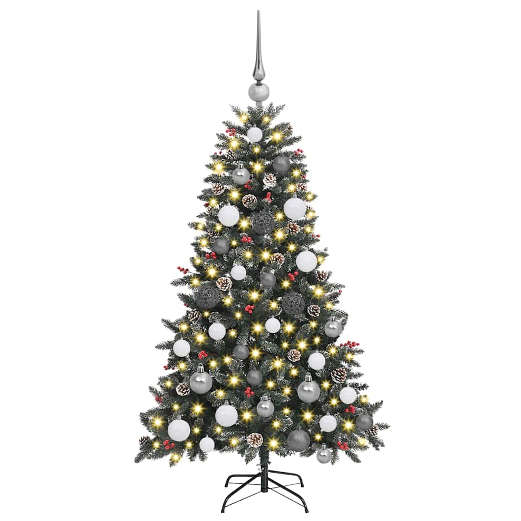 Dirbtinė Kalėdų eglutė Žalia 120 cm PVC, plastikas ir plienas