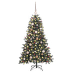 Dirbtinė Kalėdų eglutė Žalia 150 cm PVC, plastikas ir plienas