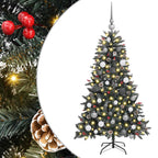 Dirbtinė Kalėdų eglutė Žalia 150 cm PVC, plastikas ir plienas