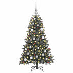Dirbtinė Kalėdų eglutė Žalia 150 cm PVC, plastikas ir plienas