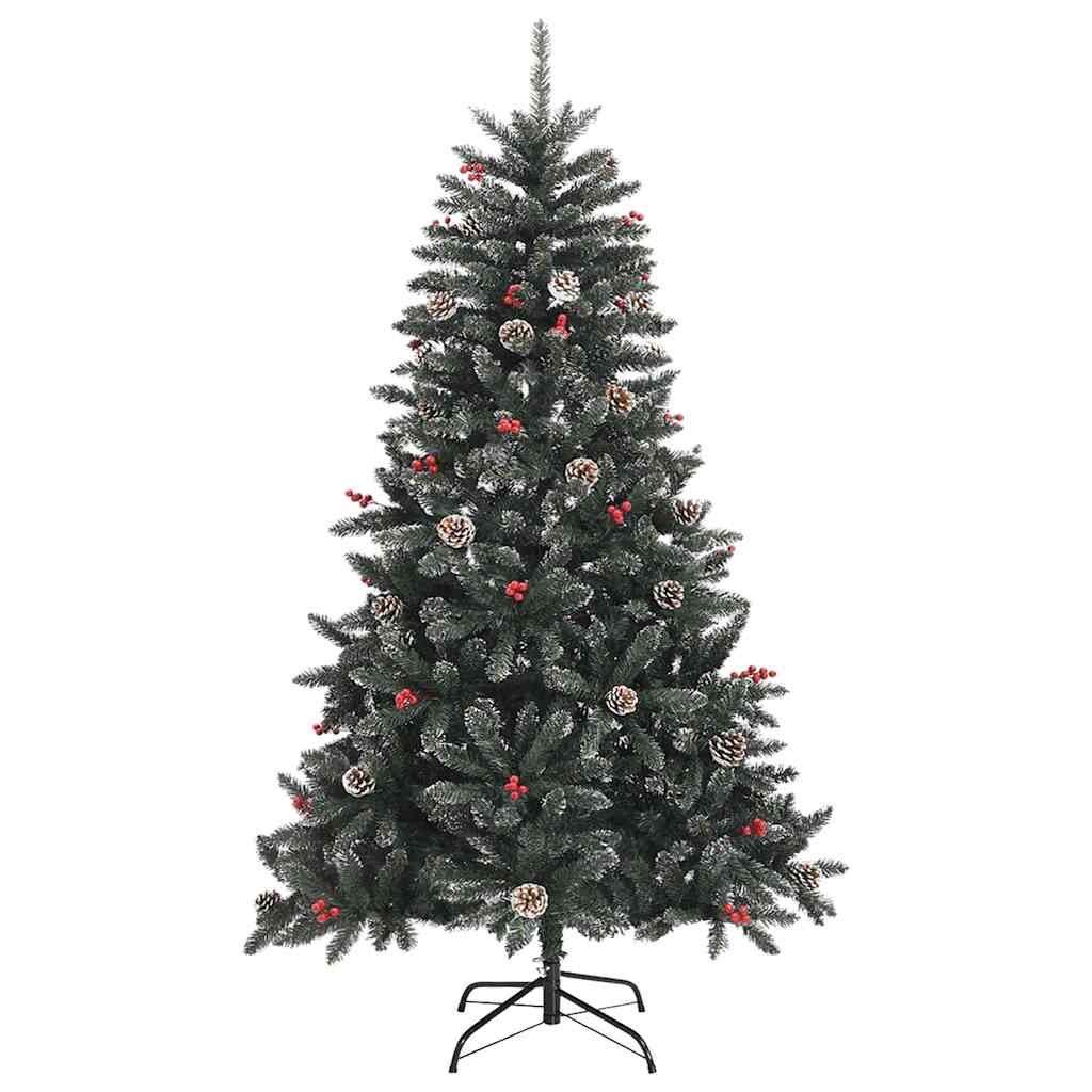 Dirbtinė Kalėdų eglutė Žalia 150 cm PVC, plastikas ir plienas