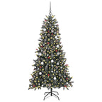 Dirbtinė Kalėdų eglutė Žalia 210 cm PVC, plastikas ir plienas