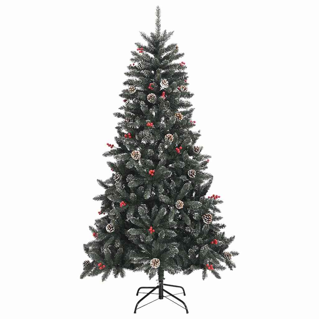 Dirbtinė Kalėdų eglutė Žalia 210 cm PVC, plastikas ir plienas
