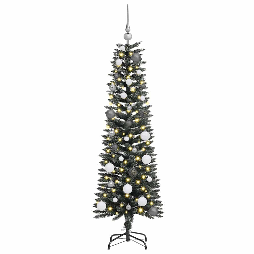 Dirbtinė Kalėdų eglutė Žalia 150 cm PVC, plastikas ir plienas