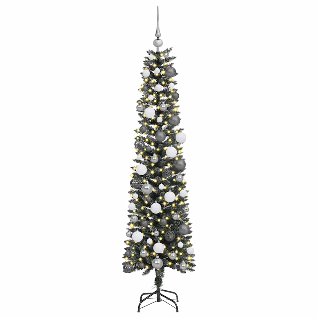 Dirbtinė Kalėdų eglutė Žalia 180 cm PVC, plastikas ir plienas