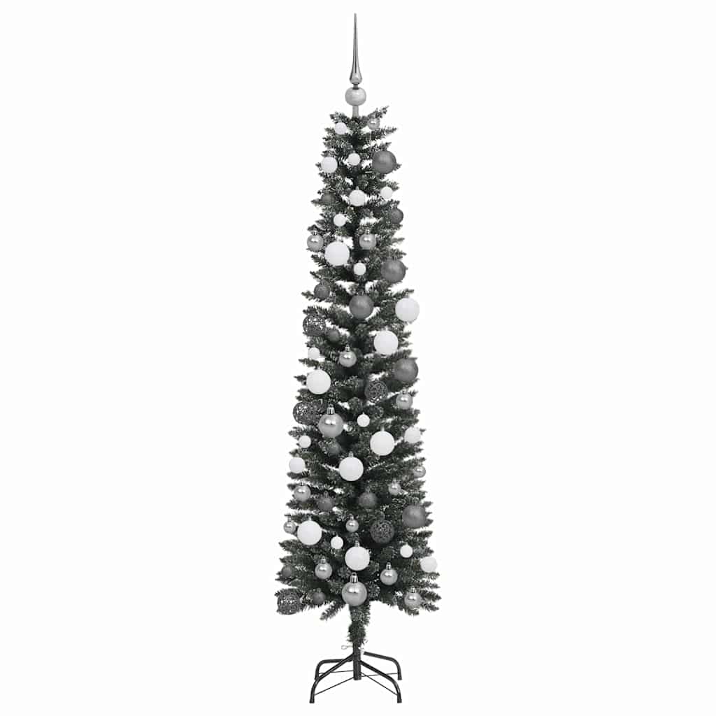 Dirbtinė Kalėdų eglutė Žalia 180 cm PVC, plastikas ir plienas
