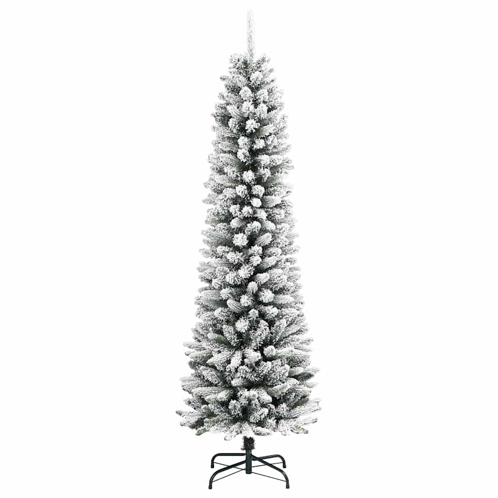 Dirbtinė Kalėdų eglutė Balta 120 cm PVC ir Metalas ir Plastikas