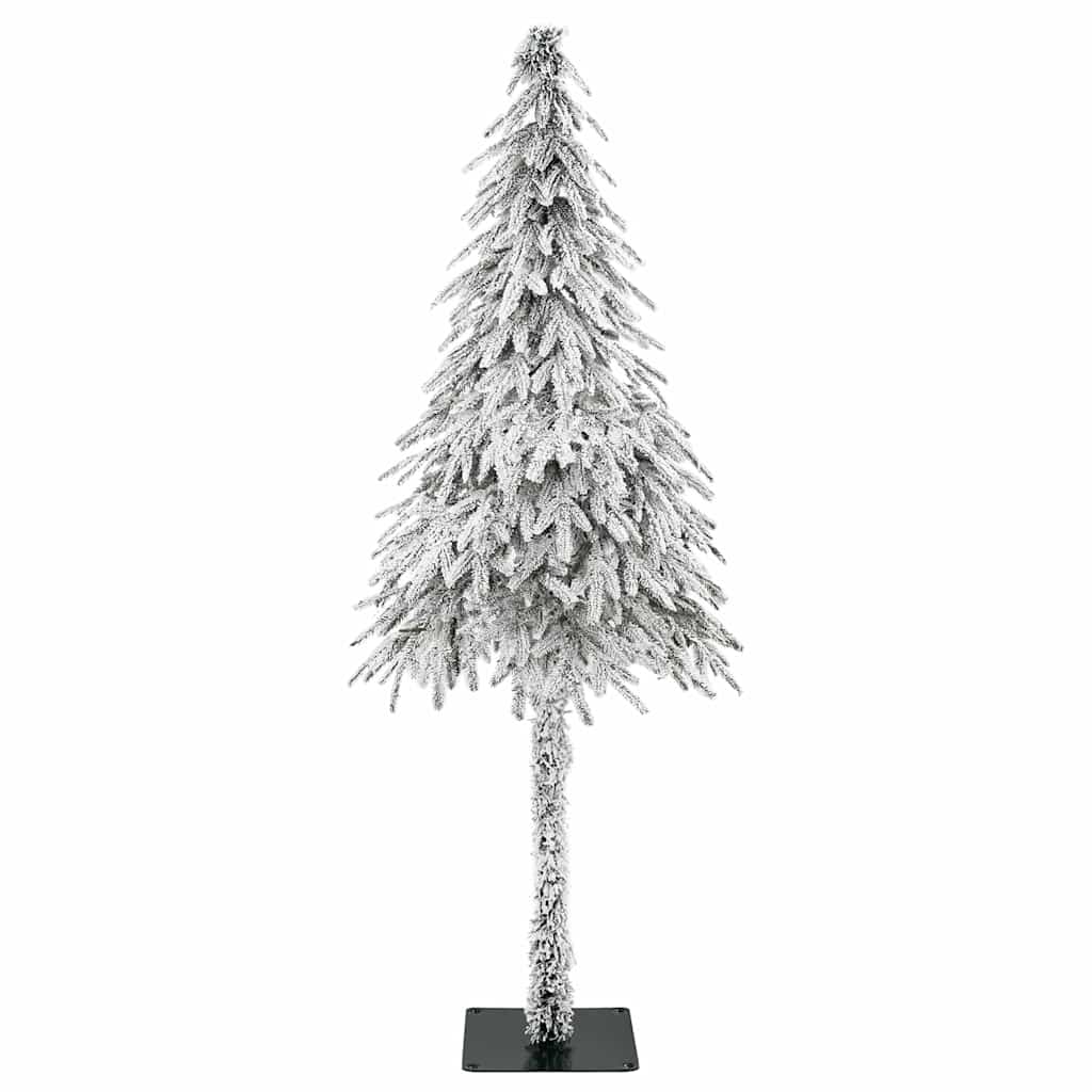 Kalėdų eglutė su 300 LED s stovu Balta 180 cm PE ir Plienas