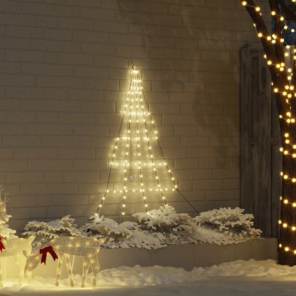 LED Kalėdinė eglutė su žemės kuoleliais Šilta balta 182 cm