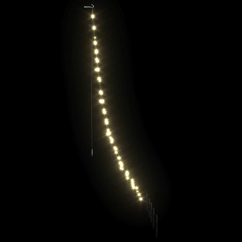 LED Kalėdinė eglutė su žemės kuoleliais Šilta balta 182 cm