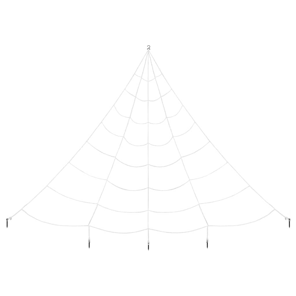 Helovino voro dekoracija su voratinkliais 2 pcs Juoda ir balta