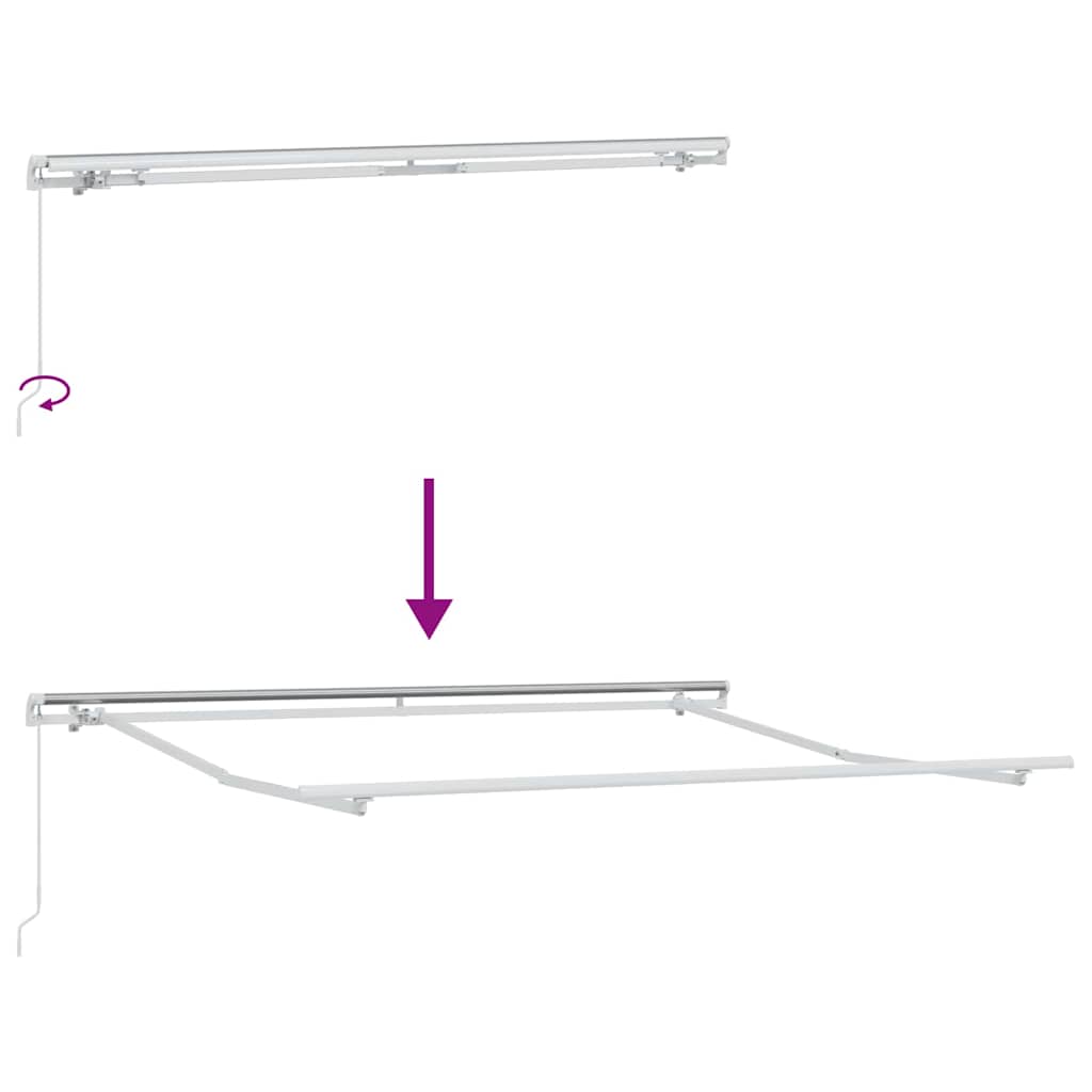 Pavėsinė su lempučių girliandomis LED, taupe, 3x3m