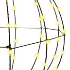 Dovana su 192 LED 2 pcs Šilta balta 43.5 cm metalas