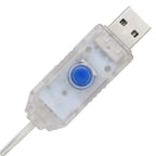 LED elniai su 60 LED 3 pcs Šilta balta PET