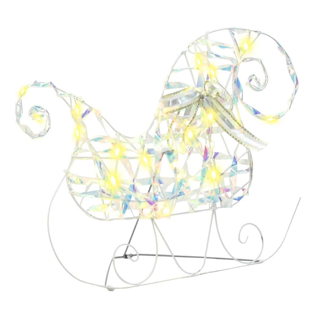 LED elniai su 60 LED 3 pcs Šilta balta PET