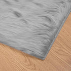 Dirbtinio avikailio kilimas Tafalla Pilka 60 x 110 cm