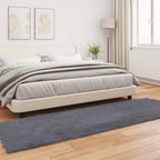 Dirbtinio avikailio kilimas Tafalla Antracitas 80 x 250 cm