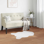 Dirbtinio triušio kailio kilimas Olite Balta 50 x 80 cm