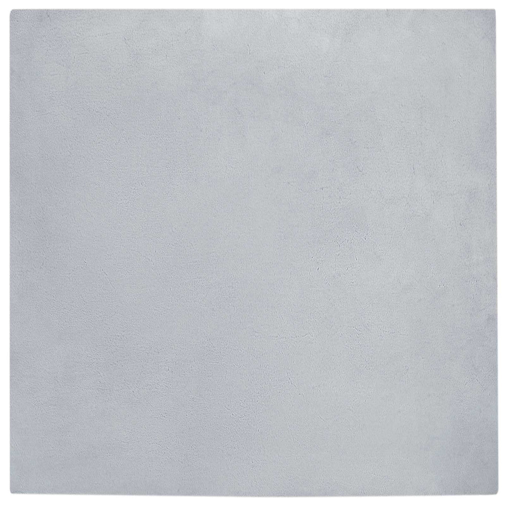 Dirbtinio triušio kailio kilimas Olite Pilka 200 x 200 cm