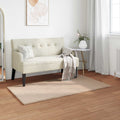 Dirbtinio triušio kailio kilimas Olite Taupe 60 x 110 cm