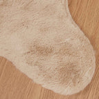 Dirbtinio triušio kailio kilimas Olite Taupe 50 x 80 cm
