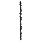 Kalėdų rutulių girlianda Juoda 186 cm Polystirenas