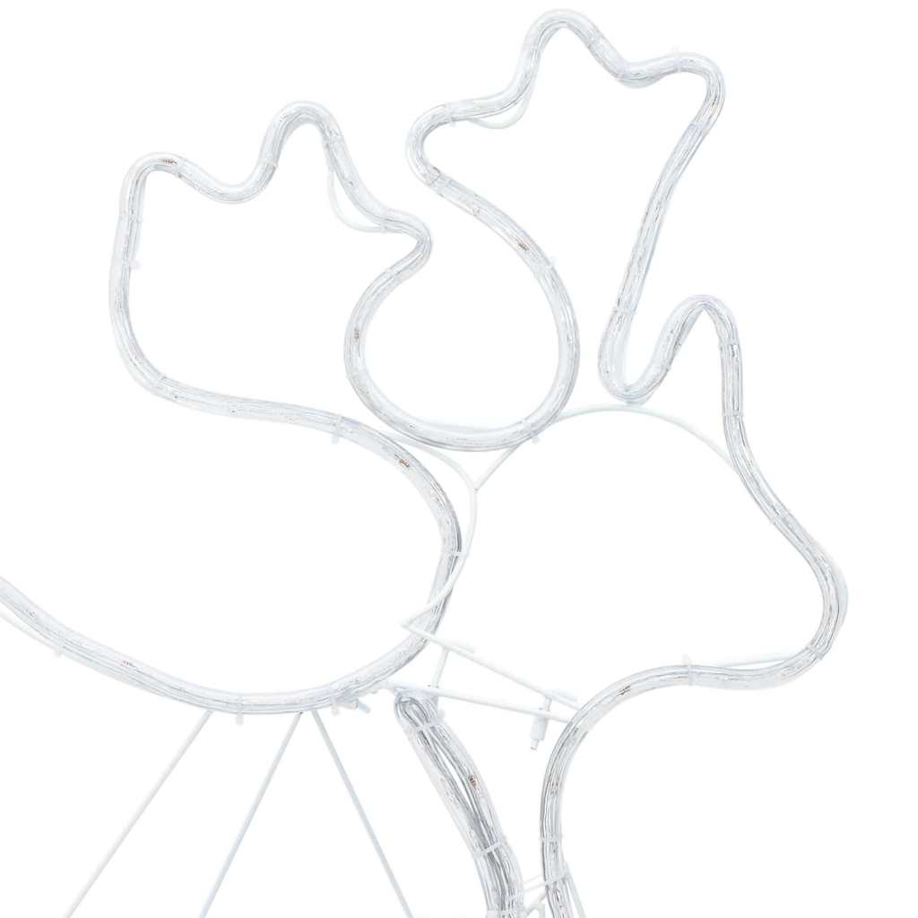 Kalėdų dekoracija su 1224 LED Įvairiaspalvis 69 x 79 cm PVC