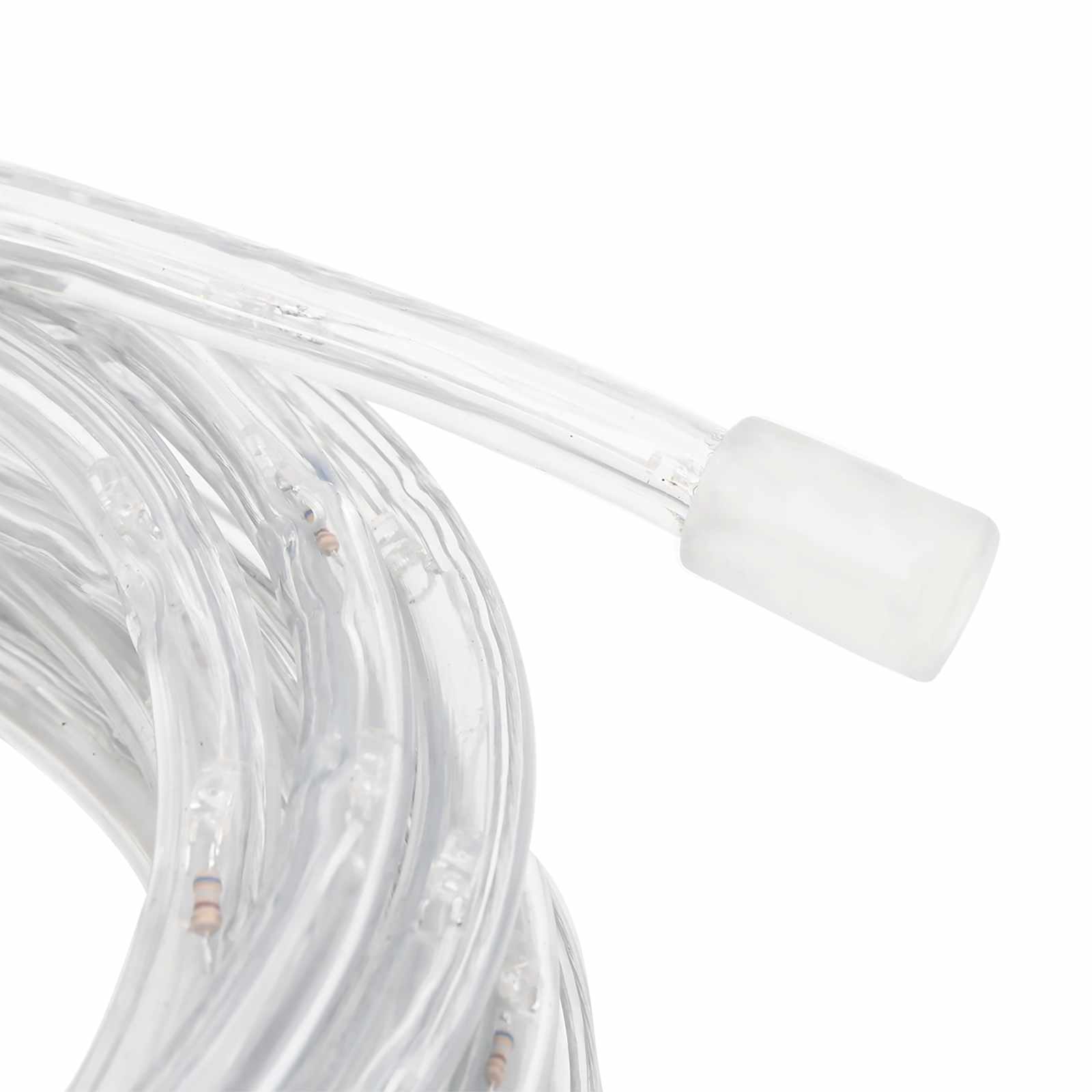 Virvės Šviesa su 2400 LED Šilta balta 100 m PVC