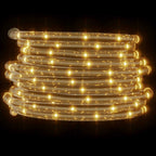 Virvės Šviesa su 2400 LED Šilta balta 100 m PVC