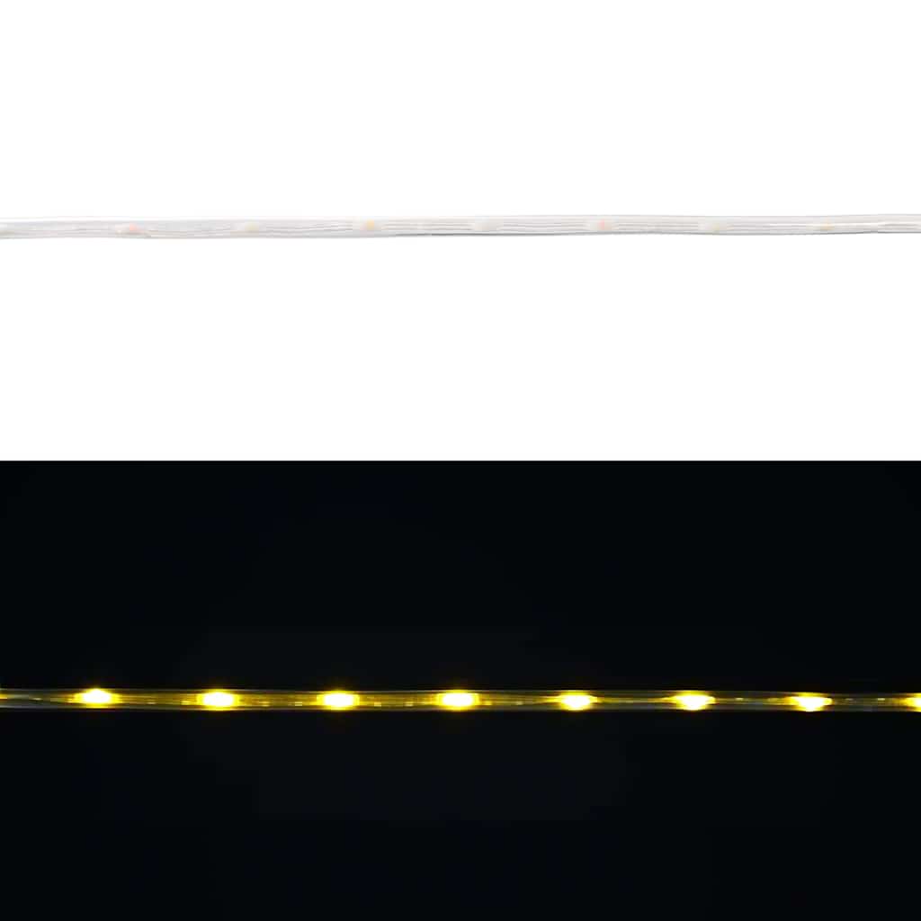 Virvės Šviesa su 1200 LED Šilta balta 50 m PVC