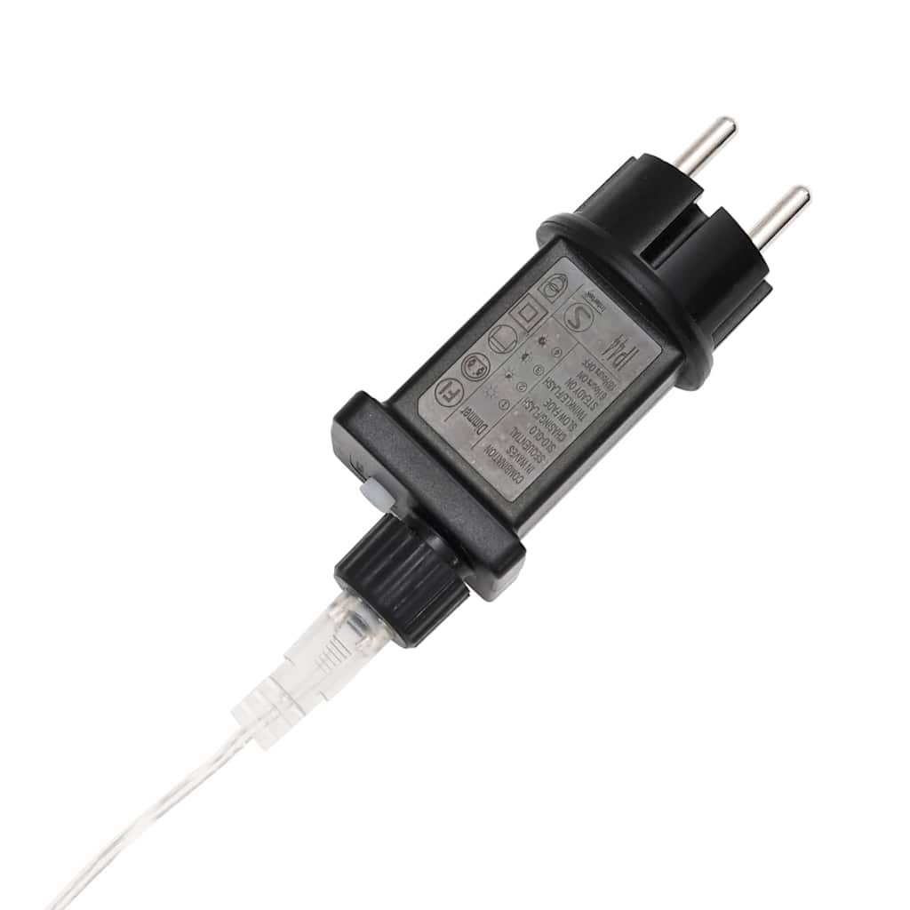 Virvės Šviesa su 1200 LED Šilta balta 50 m PVC