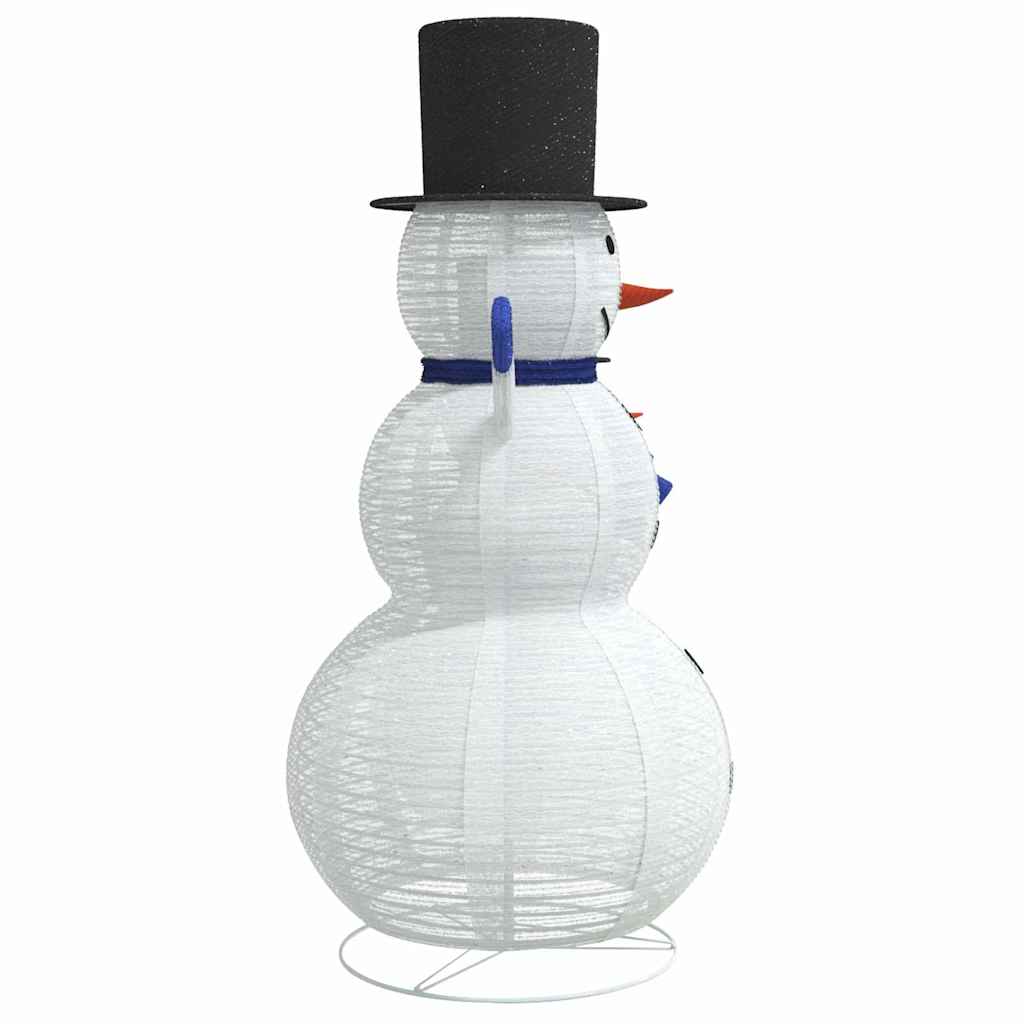 Kalėdų sniego senis šeimai 3 pcs Šilta balta 81 x 60 x 125 cm