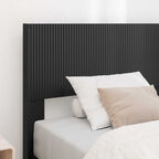 Lovos rėmas su saugojimu ir nugara su stalčių Juoda 90 x 200 cm