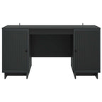 Stalas Juoda Apdirbta mediena 142,5 x 50 x 75 cm