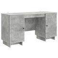 Stalas Betono pilka Apdirbta mediena 142,5 x 50 x 75 cm