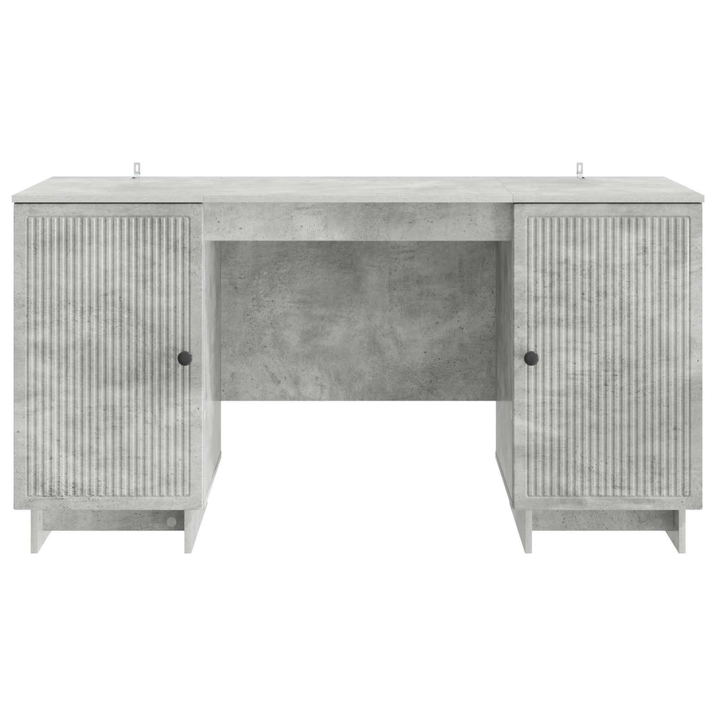 Stalas Betono pilka Apdirbta mediena 142,5 x 50 x 75 cm